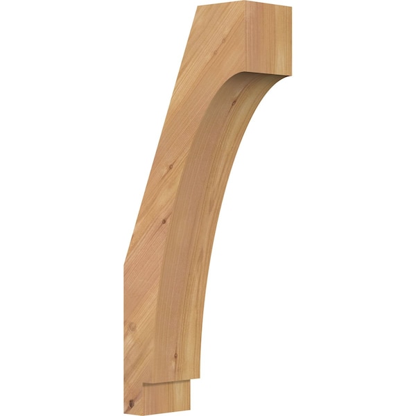 Ekena Millwork 3 1/2"W x 8"D x 20"H Imperial Smooth Knee Brace, Western Red Cedar BRC04X08X20IMP00SWR - main